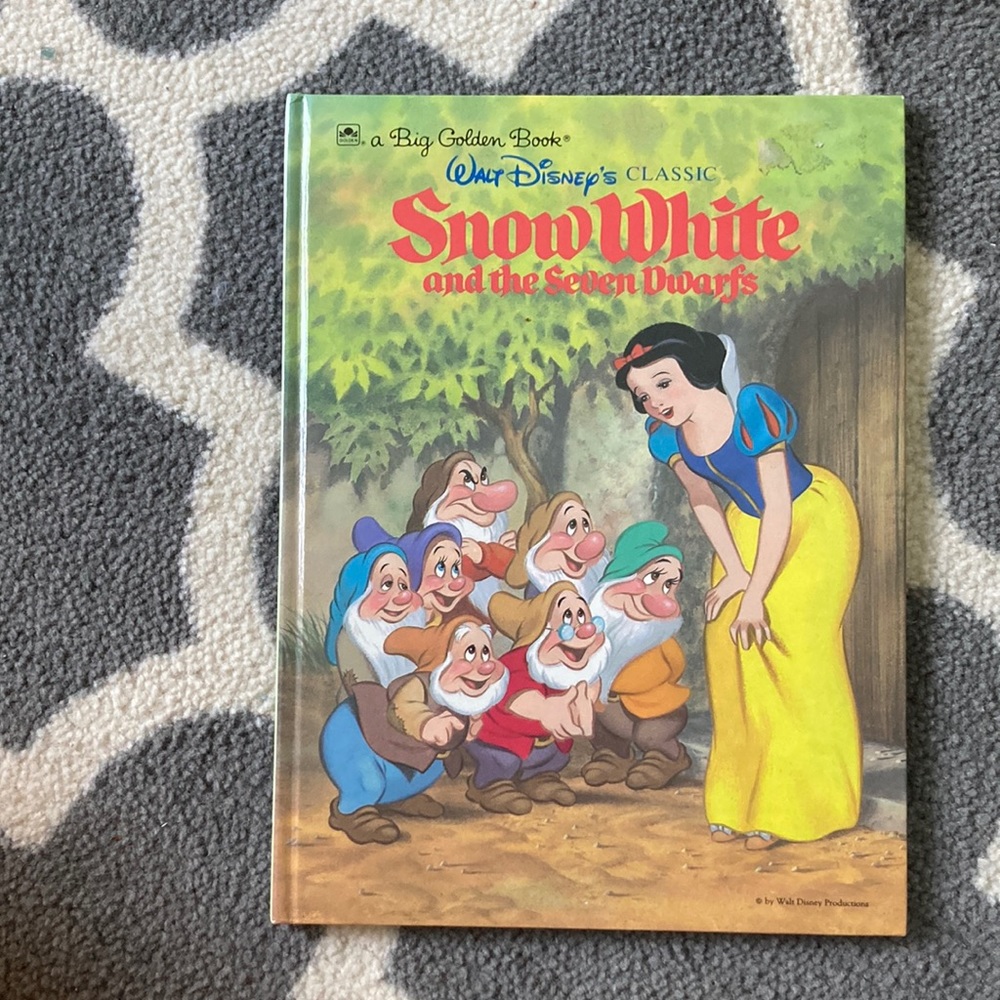 Vintage Snow White Golden Book